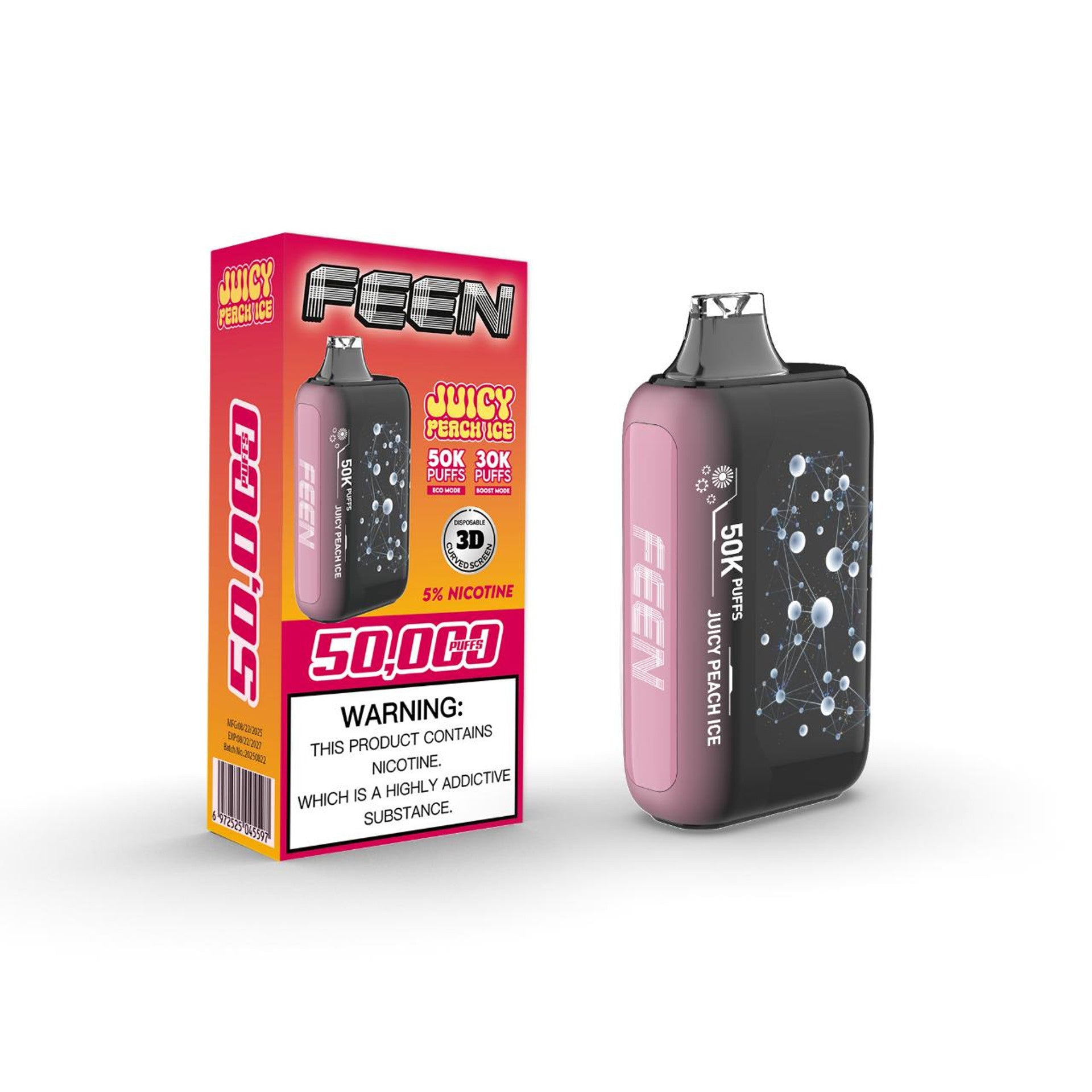 Feen 50K - Juicy Peach Ice