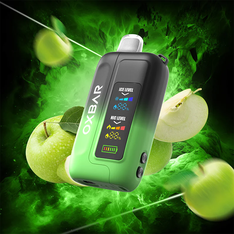OXBAR Ice-Nic Control 35K - Green Apple