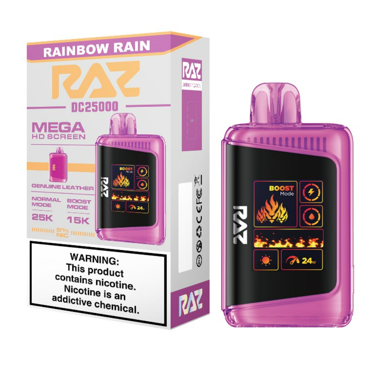 Raz DC25000 - Rainbow Rain