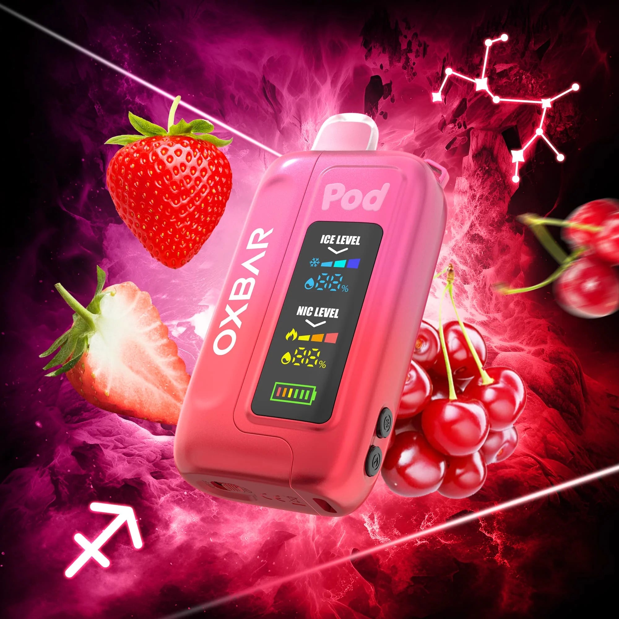 OXBAR Ice-Nic Control 35K - Triple Berry Ice