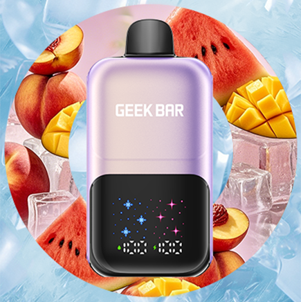 Geek Bar 2GO 2 ICE Series - Peach Mango Watermelon Ice