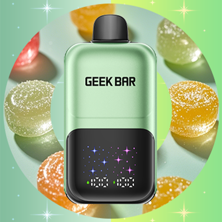 Geek Bar 2GO 2 FLAVOR Series - Sour Candy & Sour Fruits