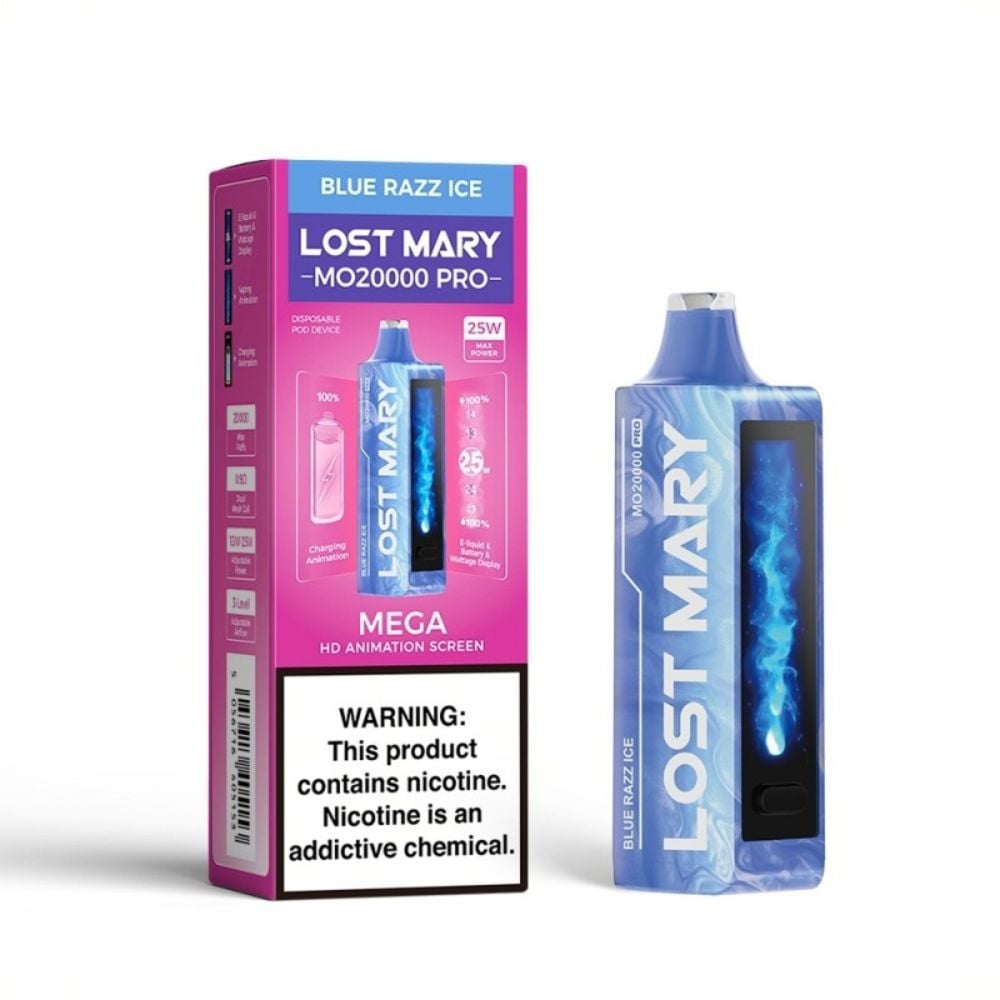 Lost Mary MO20000 PRO - Blue Razz Ice