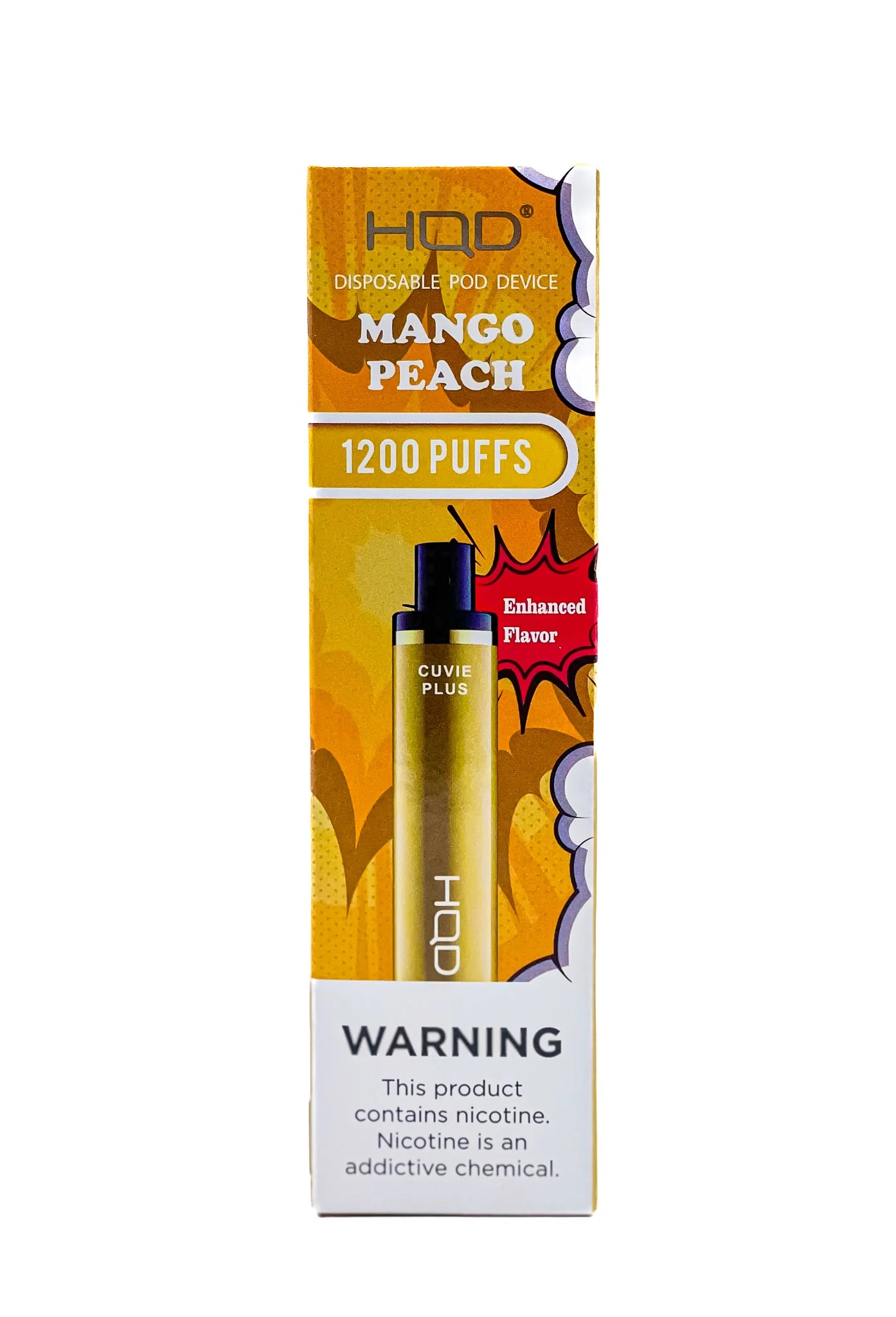 HQD Cuvie Plus 1200 - Mango Peach