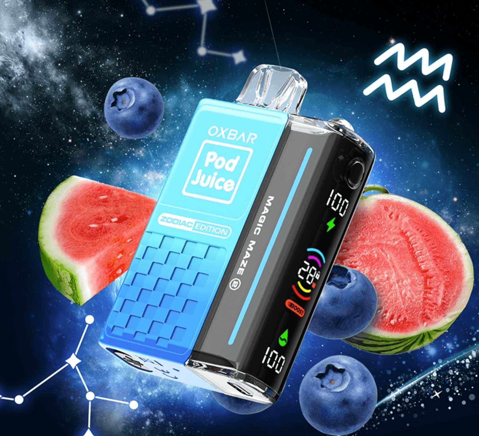 OXBAR 30 K Magic Maze 2 - Blue Razz Pop