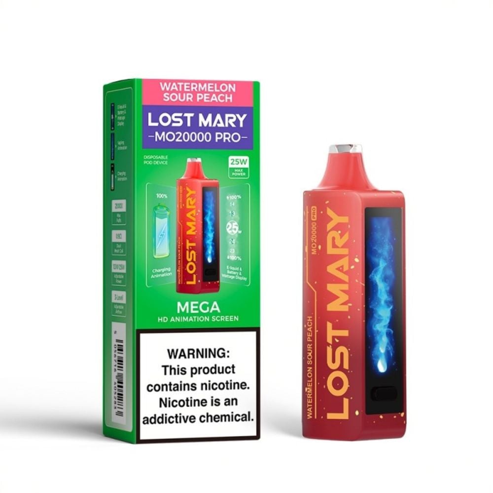 Lost Mary MO20000 PRO - Watermelon Sour Peach