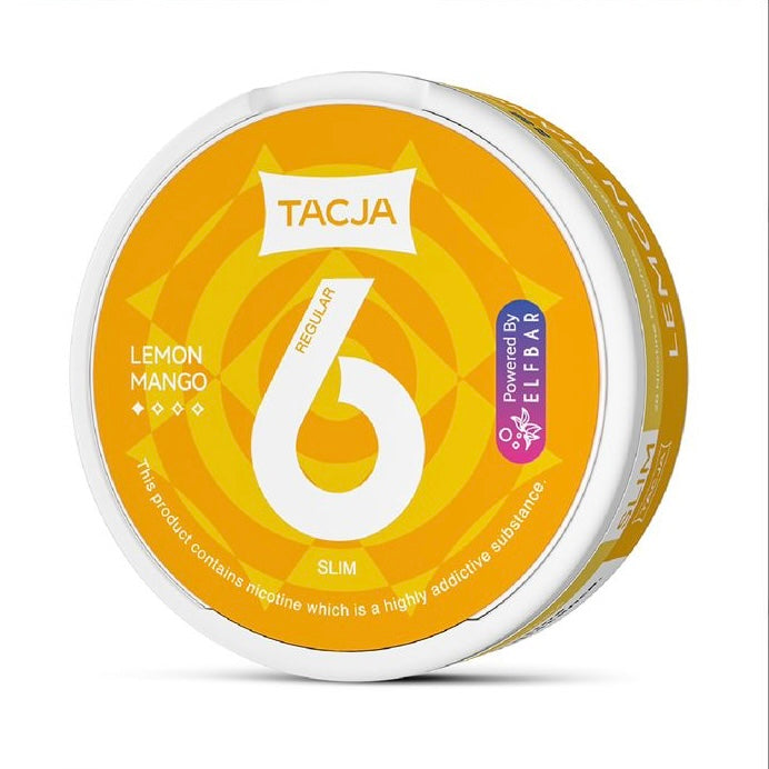 TACJA Nicotine Pouches - Lemon Mango