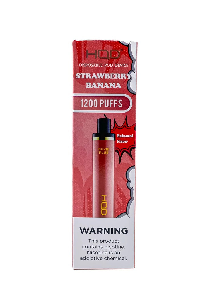 HQD Cuvie Plus 1200 - Strawberry Banana