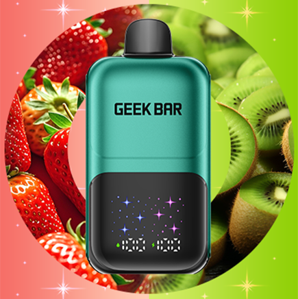 Geek Bar 2GO 2 FLAVOR Series - Strawberry & Kiwi
