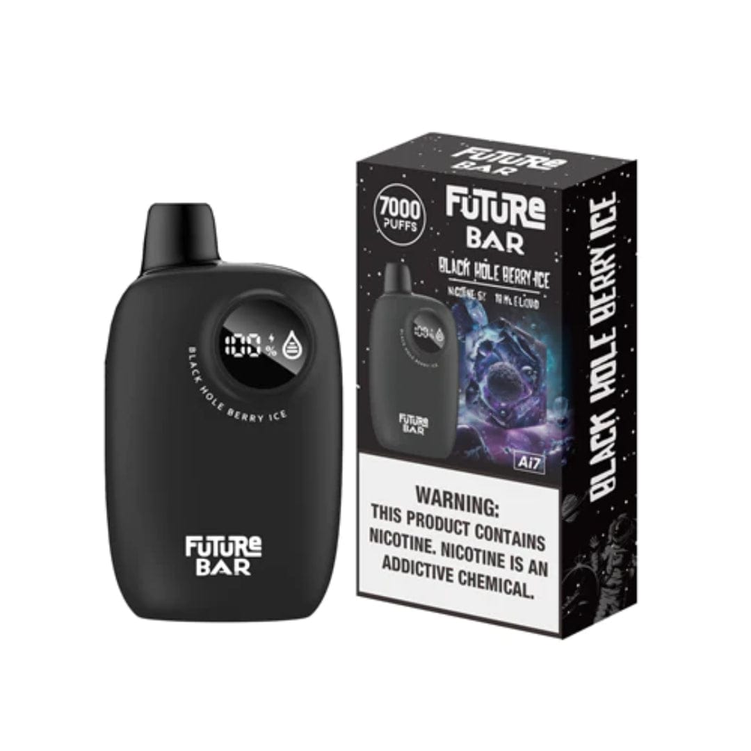 Future Bar Vaporizers & Electronic Cigarettes Black Hole Berry Ice Future Bar 7000 - Black Hole Berry Ice (10 ct)