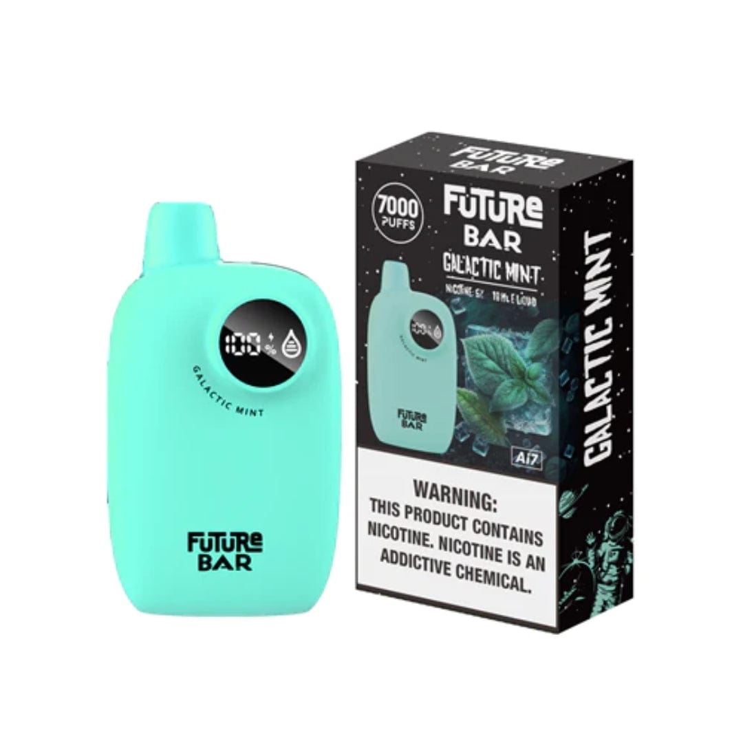 Future Bar Vaporizers & Electronic Cigarettes Galactic Mint Future Bar 7000 - Galactic Mint (10 ct)