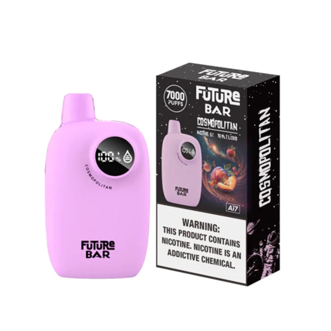 Future Bar Vaporizers & Electronic Cigarettes Cosmopolitan Future Bar 7000 - Star Berry Kiwi (10 ct)