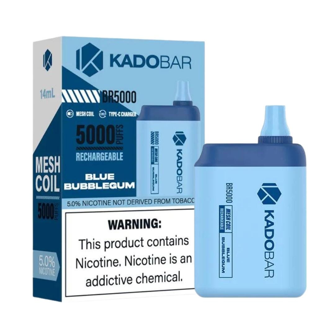 Kado Bar Vaporizers & Electronic Cigarettes Kado Bar 5000 - Blue Bubblegum (1 Pc.)