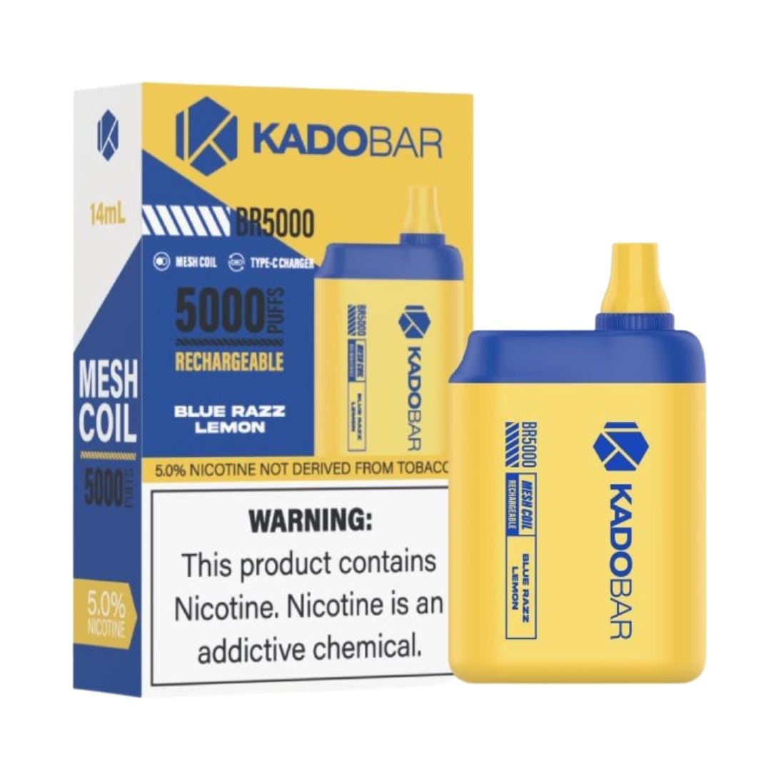 Kado Bar Vaporizers & Electronic Cigarettes Kado Bar 5000 - Blue Razz Lemon (1 Pc.)