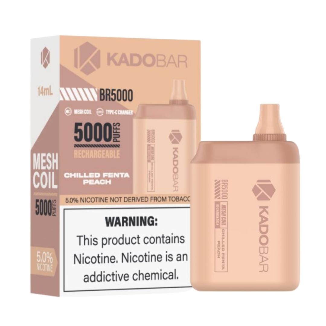 Kado Bar Vaporizers & Electronic Cigarettes Kado Bar 5000 - Chilled Fenta Peach (1 Pc.)