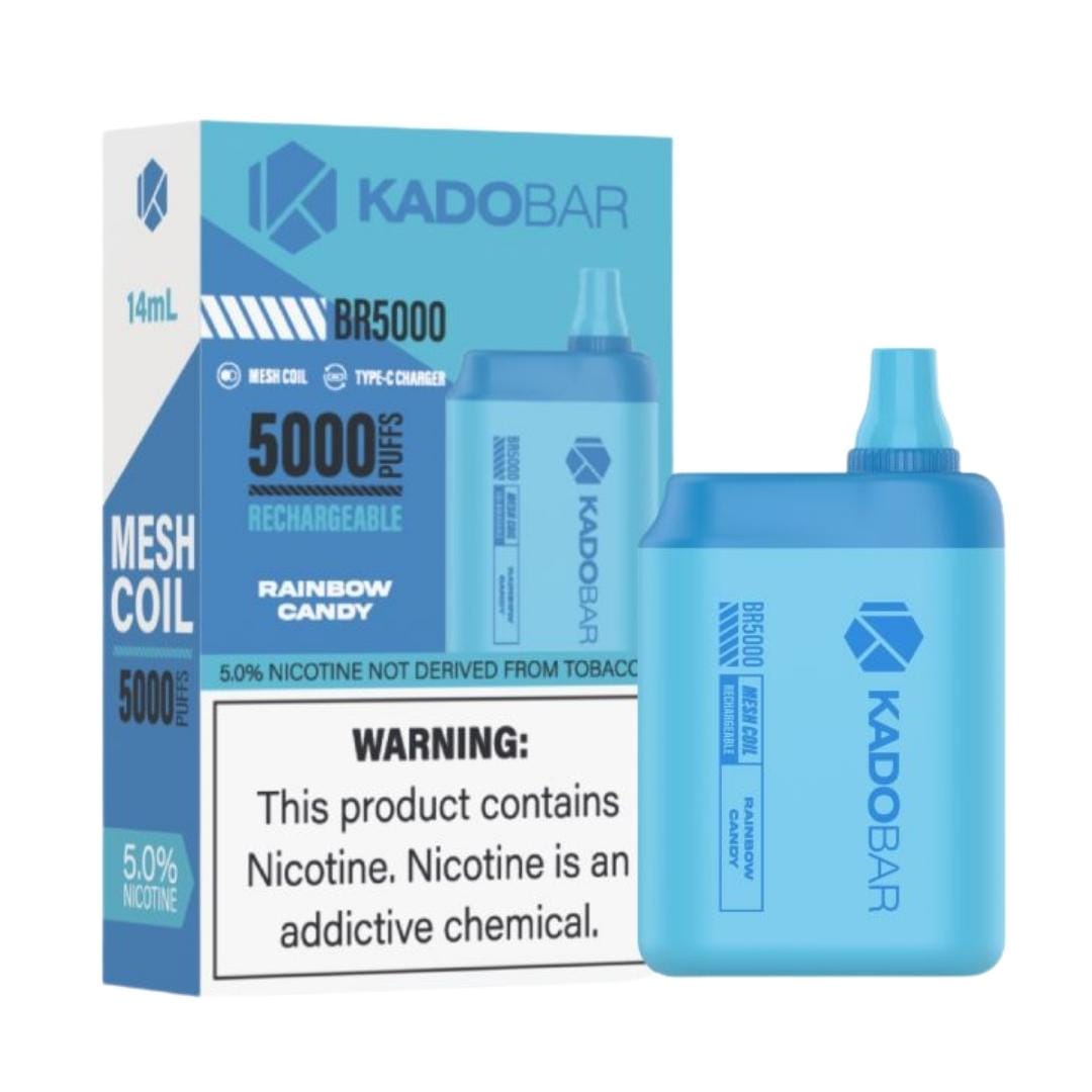 Kado Bar Vaporizers & Electronic Cigarettes Kado Bar 5000 - Rainbow Candy (1 Pc.)