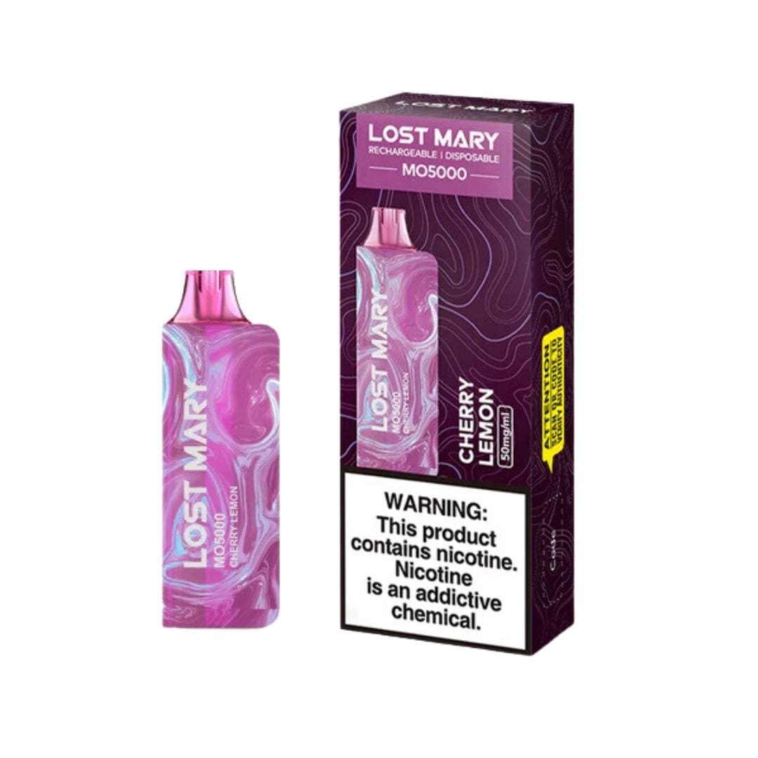 Lost Mary Vaporizers & Electronic Cigarettes Cherry Lemon Lost Mary MO5000 - Cherry Lemon (10 ct)