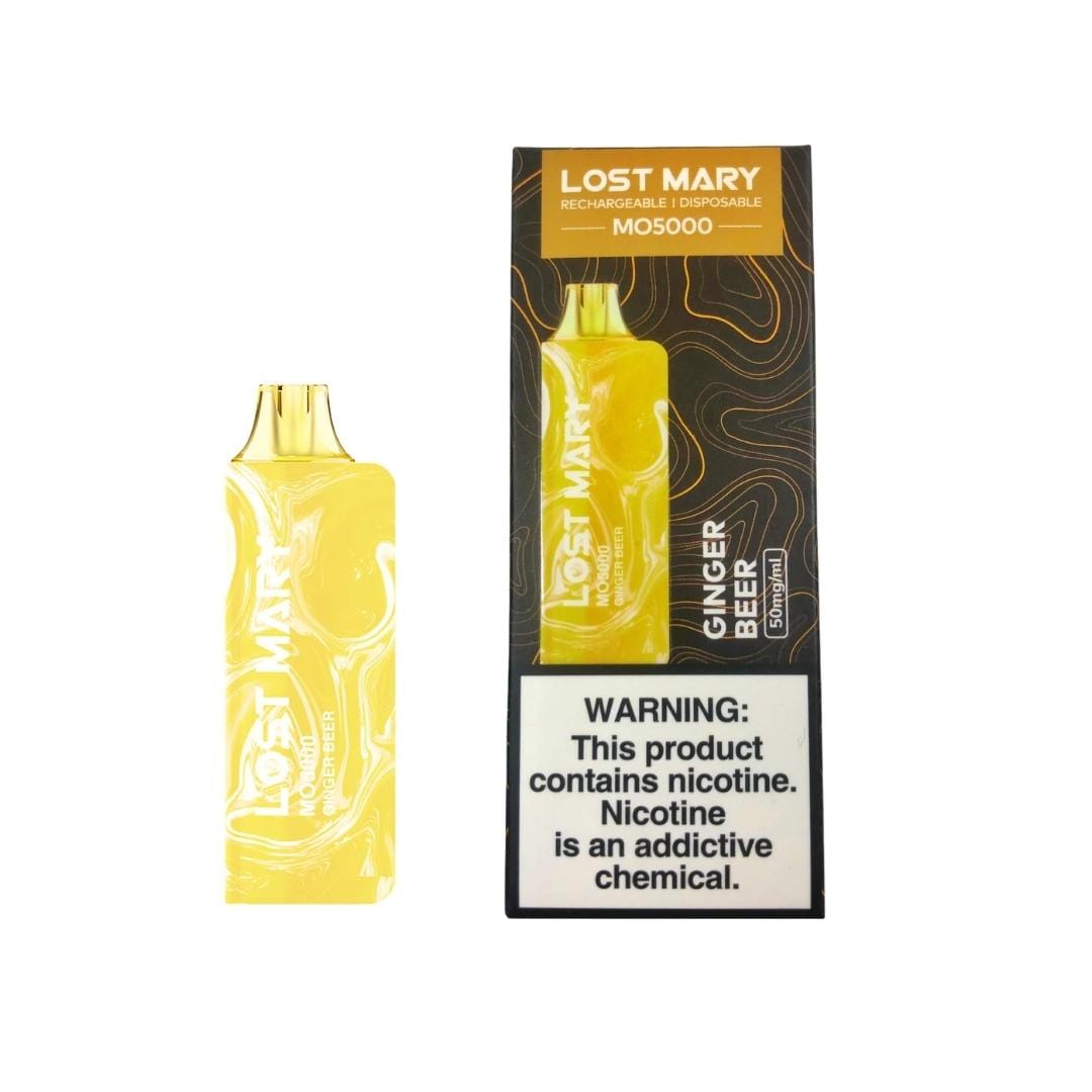 Lost Mary Vaporizers & Electronic Cigarettes Ginger Beer Lost Mary MO5000 - Ginger Beer (10 ct)