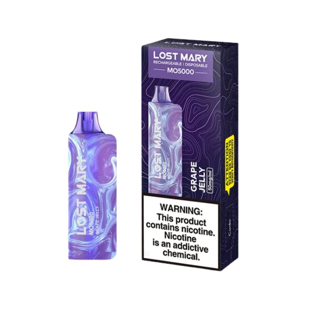 Lost Mary Vaporizers & Electronic Cigarettes Grape Jelly Lost Mary MO5000 - Grape Jelly (10 ct)